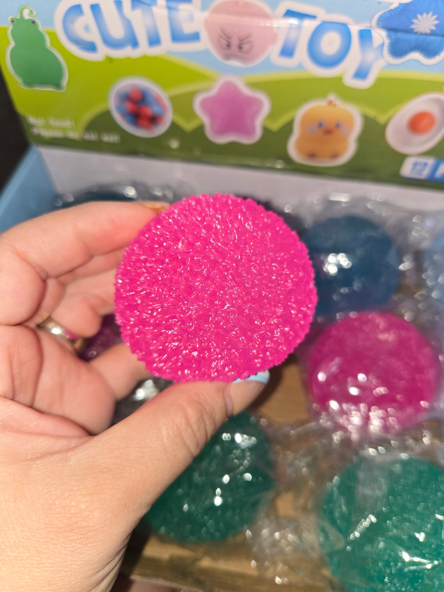 Drizzy sugar ball squishy