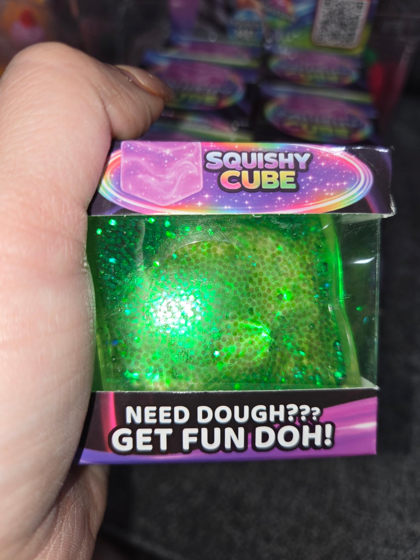 New gliiter sugar cubes