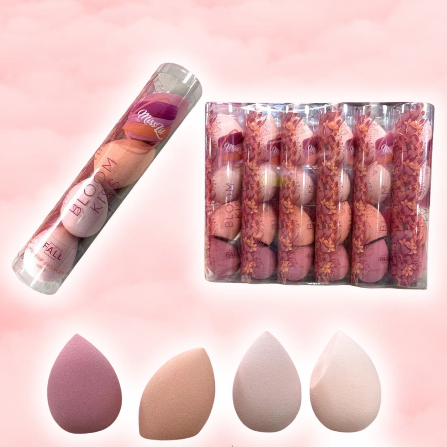 Beauty blender 4 pack mauve