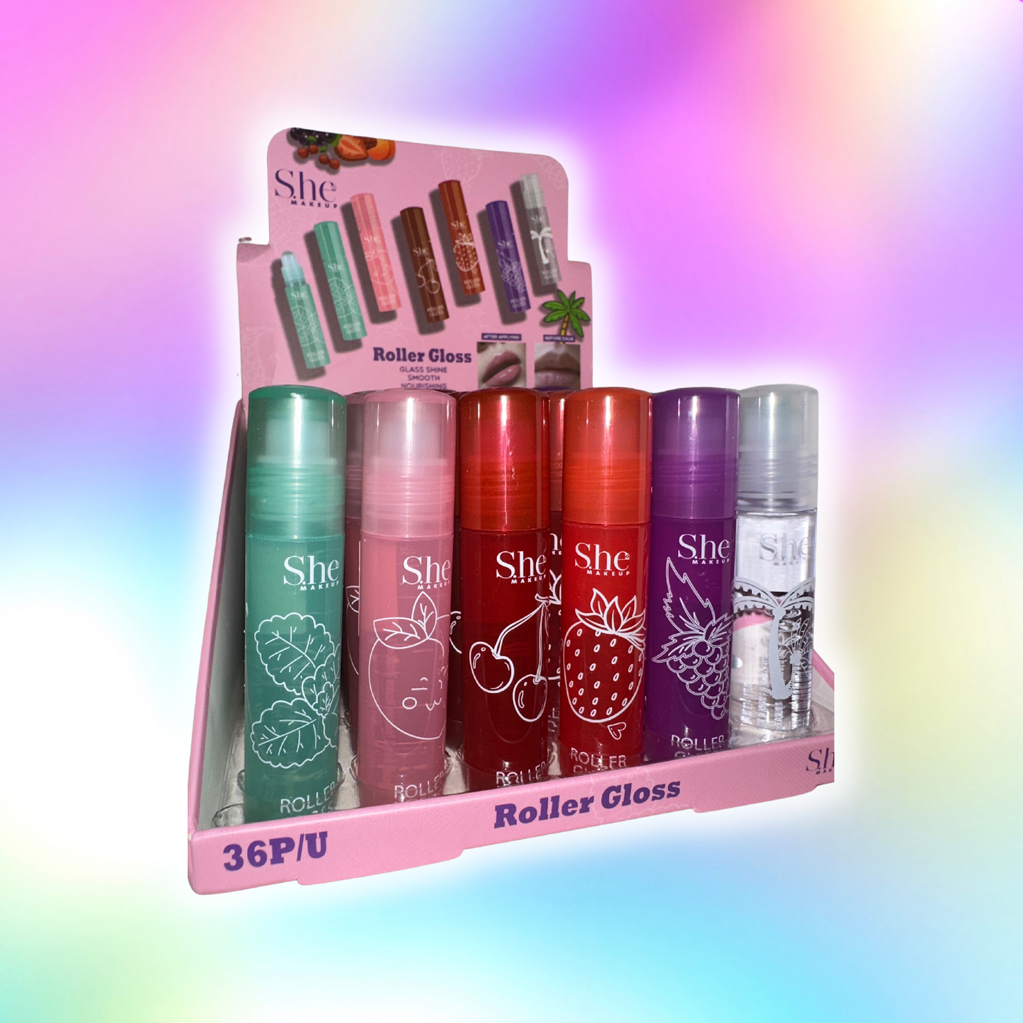 Roller gloss set