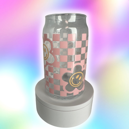Happy checker cup