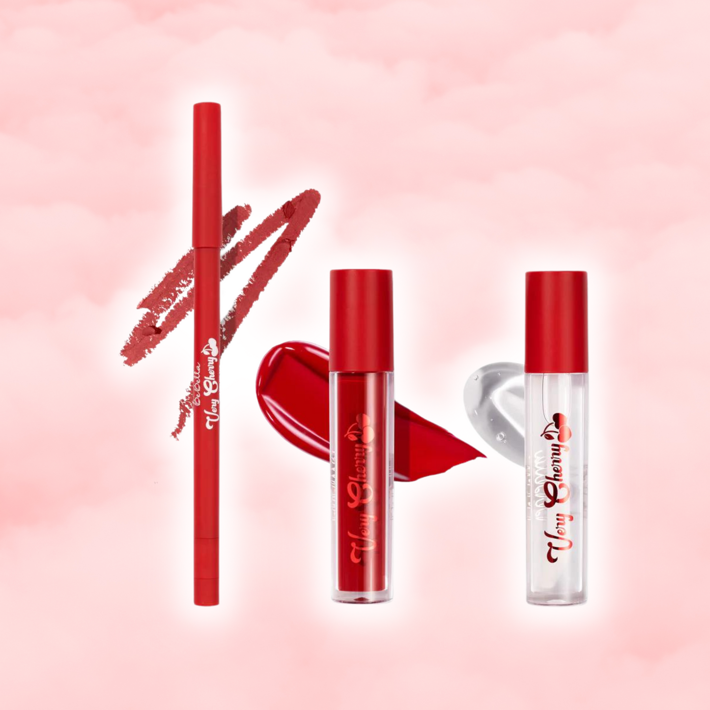 Sweet Cherry Lip trio